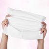 FACEMADE Clean Towels 60 Ct - Size 11.5" x 11.1", Disposable Face Towelette, Makeup Remover Wipes, Facial Washcloth, Multi-Purpose Cotton Tissues for Personal Care